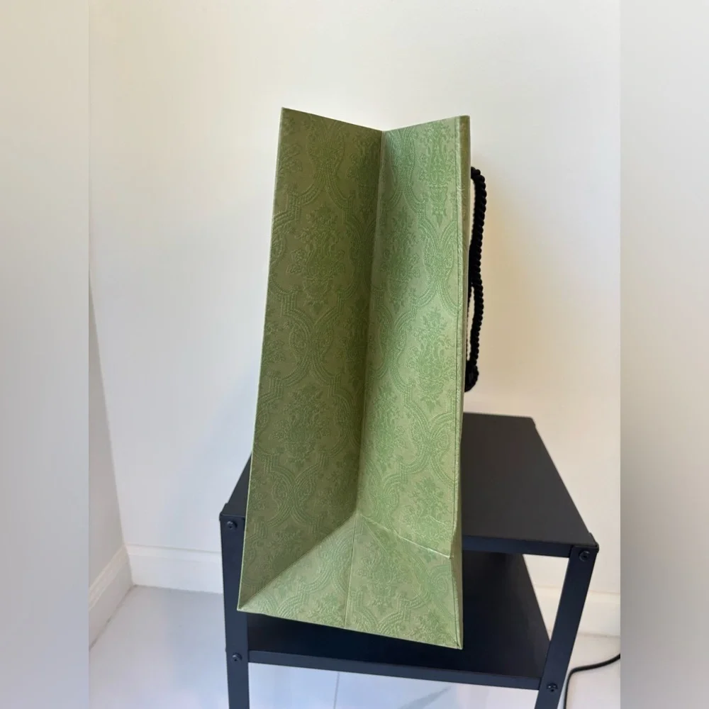 Gucci gift bag green color